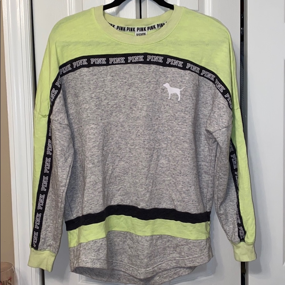 PINK crew neck pullover